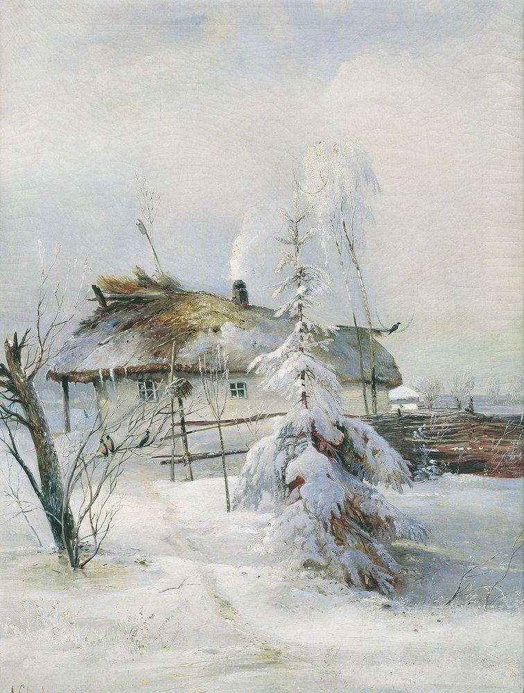 Winter by Aleksey Savrasov