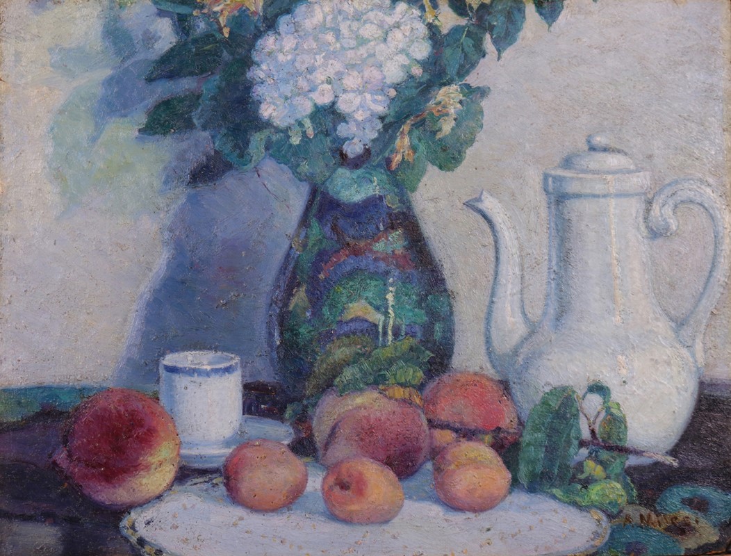 Still life by Alessandro Milesi