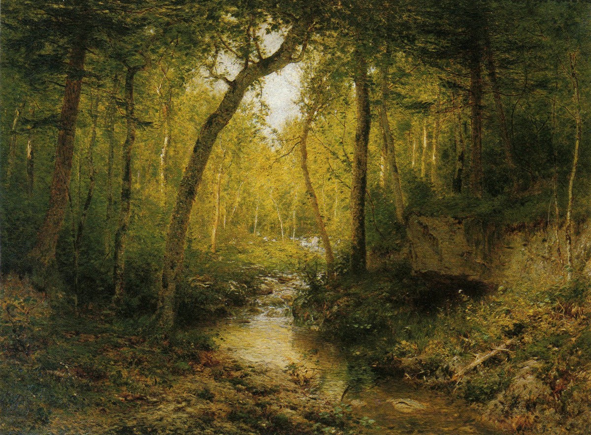 A Summer Haunt by Alexander Helwig Wyant