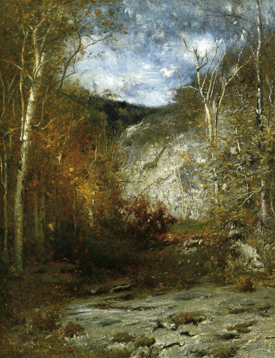 Adirondack Ledge and Rocky Ledge, Adirondacks by Alexander Helwig Wyant