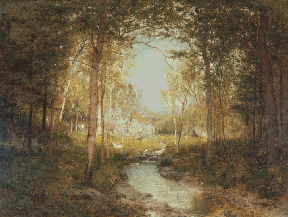 In the Adirondacks by Alexander Helwig Wyant
