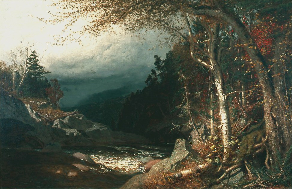 Mountain Torrent, Autumn, Adirondacks by Alexander Helwig Wyant