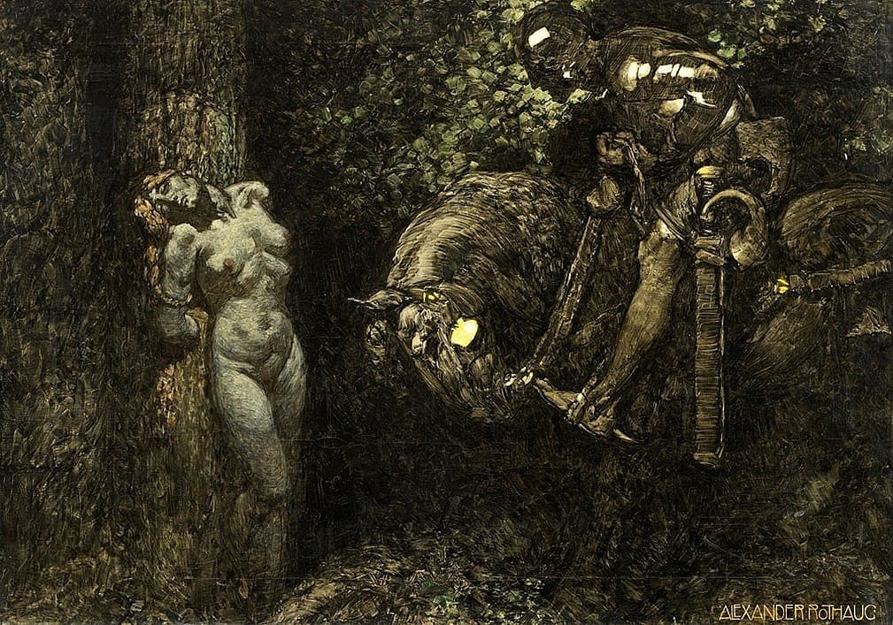 The Black Knight by Alexander Rothaug