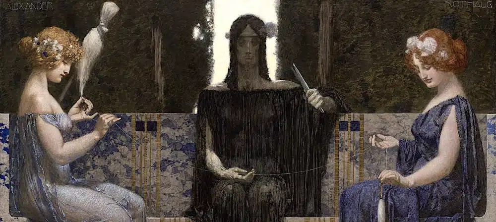 The Three Fates by Alexander Rothaug