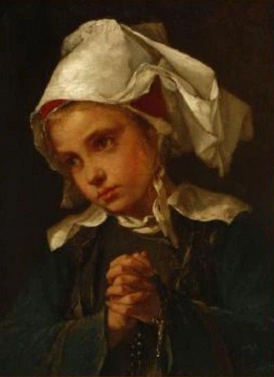 The Novice by Alexandre Antigna