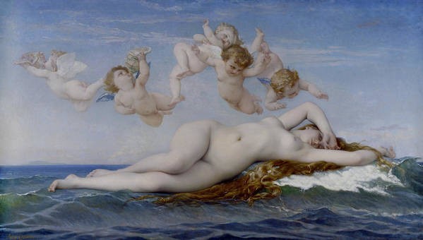 Birth of Venus by Alexandre Cabanel