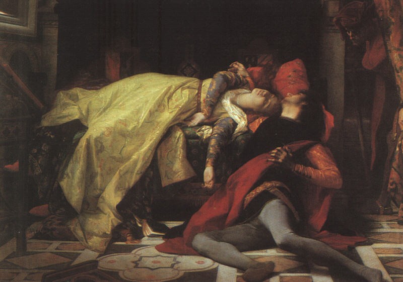 Death of Francesca da Rimini and Paolo Malatesta by Alexandre Cabanel