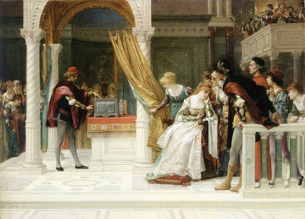 Portia, from 'The Merchant of Venice' by Alexandre Cabanel