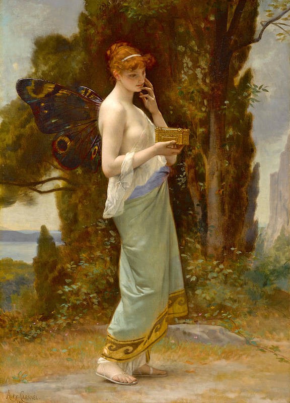 Psyche by Alexandre Cabanel