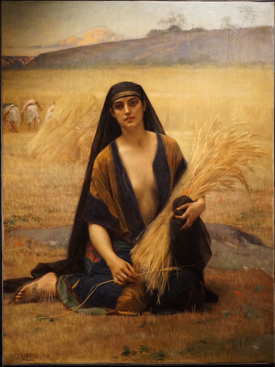 Ruth gleaning by Alexandre Cabanel