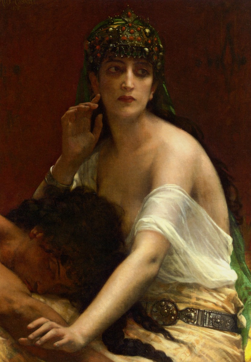 Samson and Delilah by Alexandre Cabanel
