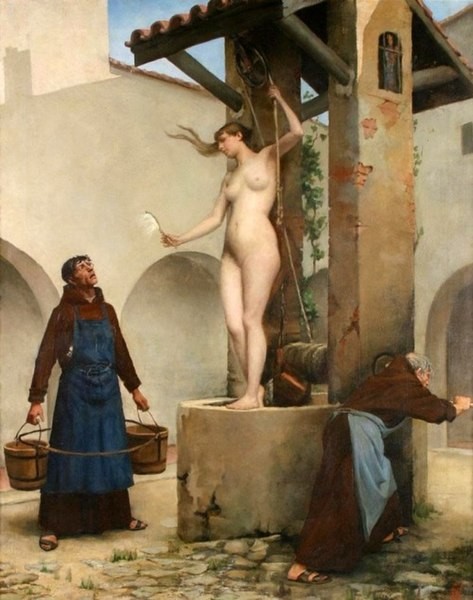 Spirit of the Well by Alexandre Charles Guillemot