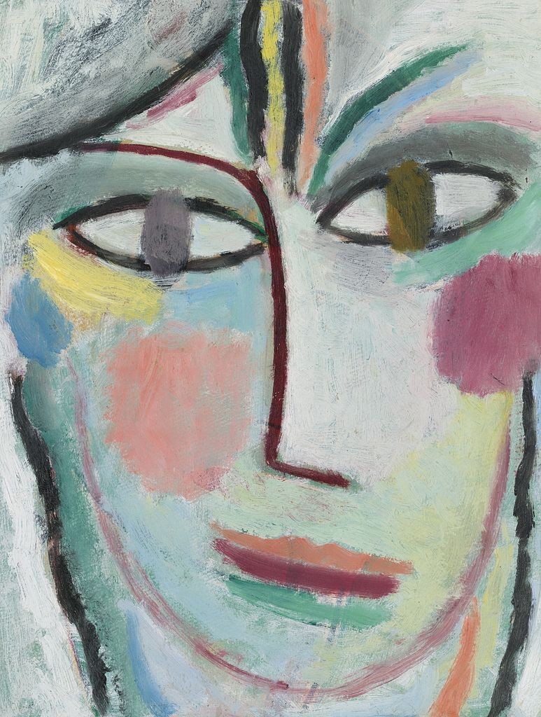 Head of a woman, Femina by Alexej von Jawlensky