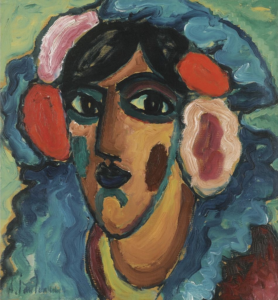 Infantin (Spanierin) by Alexej von Jawlensky