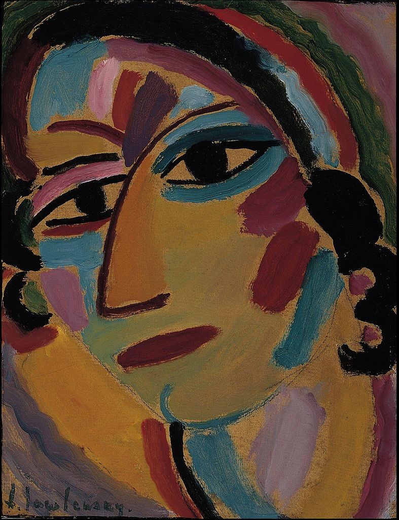 Mystical Head by Alexej von Jawlensky