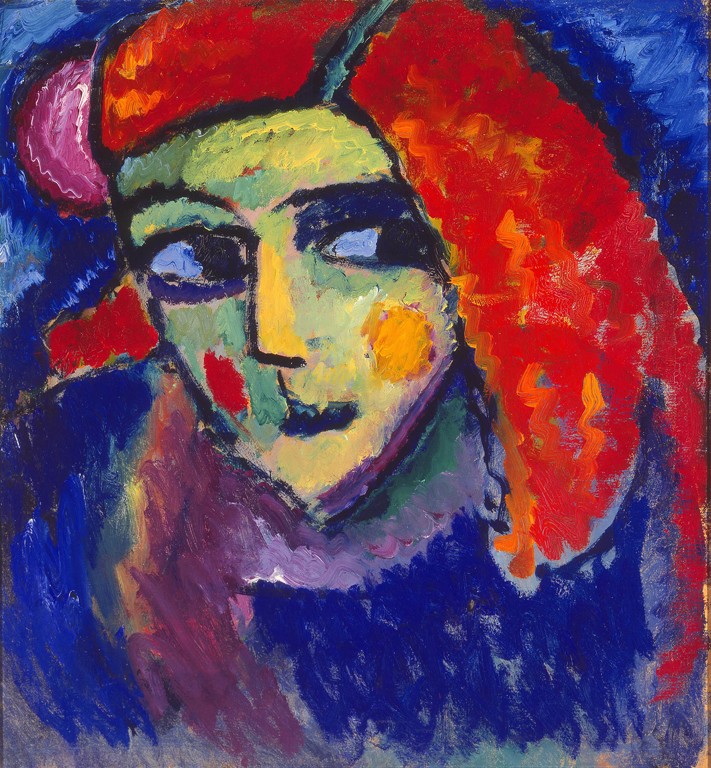 Pale Woman with Red Hair by Alexej von Jawlensky