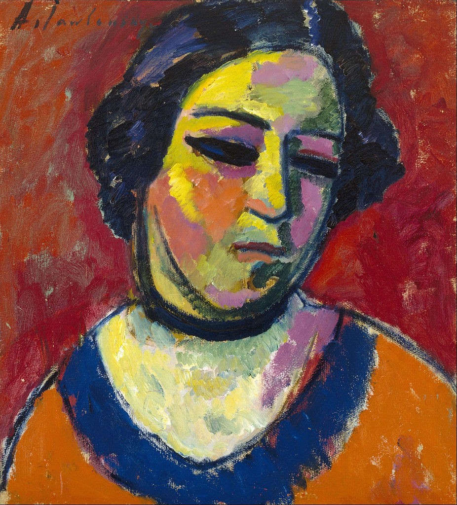 Portrait of a Woman by Alexej von Jawlensky