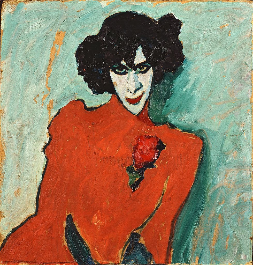 Portrait of the Dancer Alexander Sakharoff by Alexej von Jawlensky