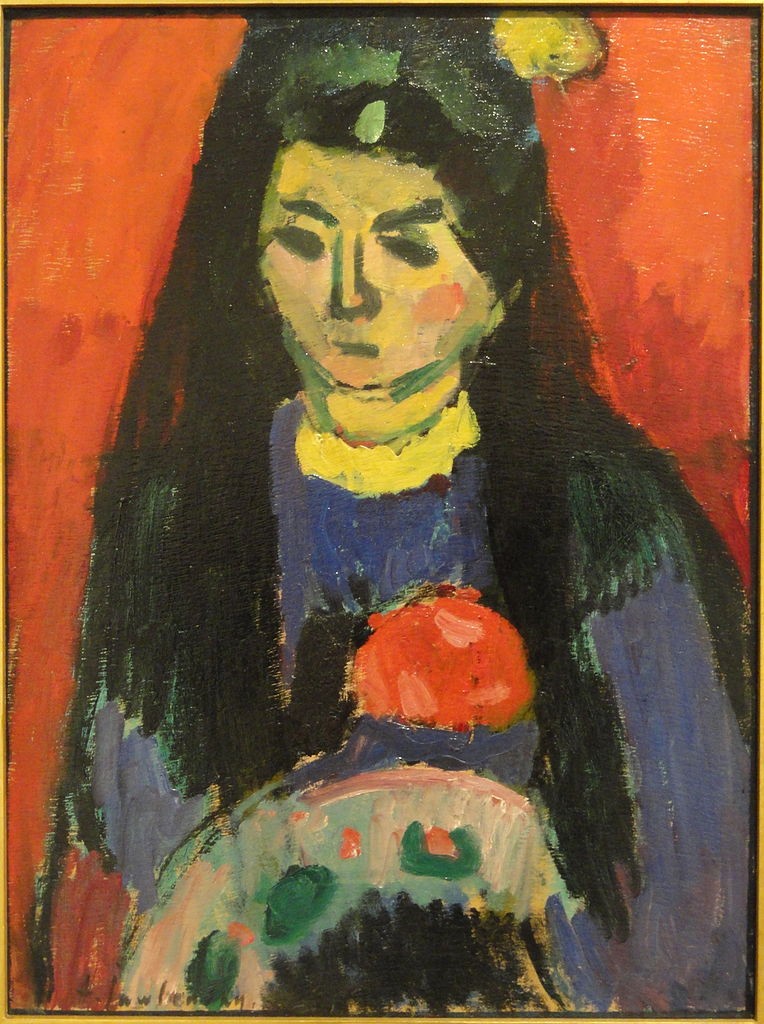 Red Blossom by Alexej von Jawlensky