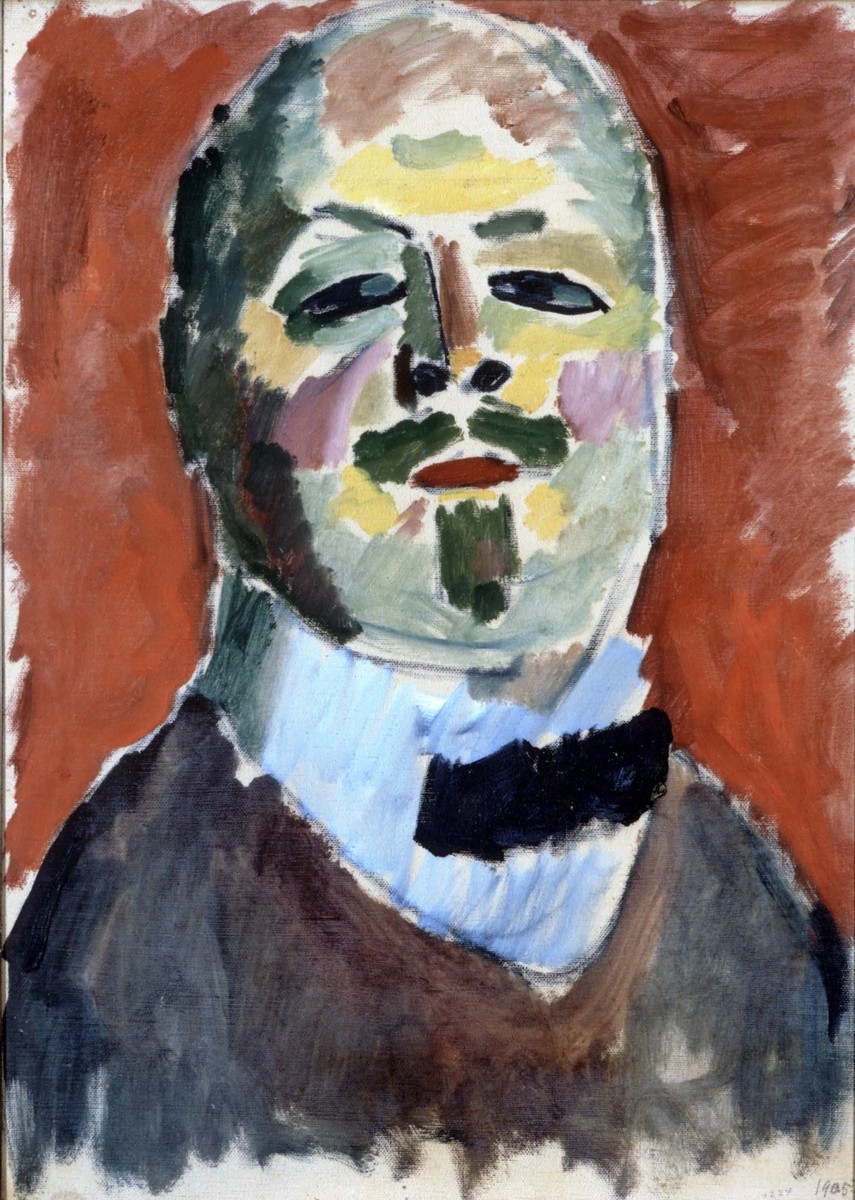 Self-portrait by Alexej von Jawlensky