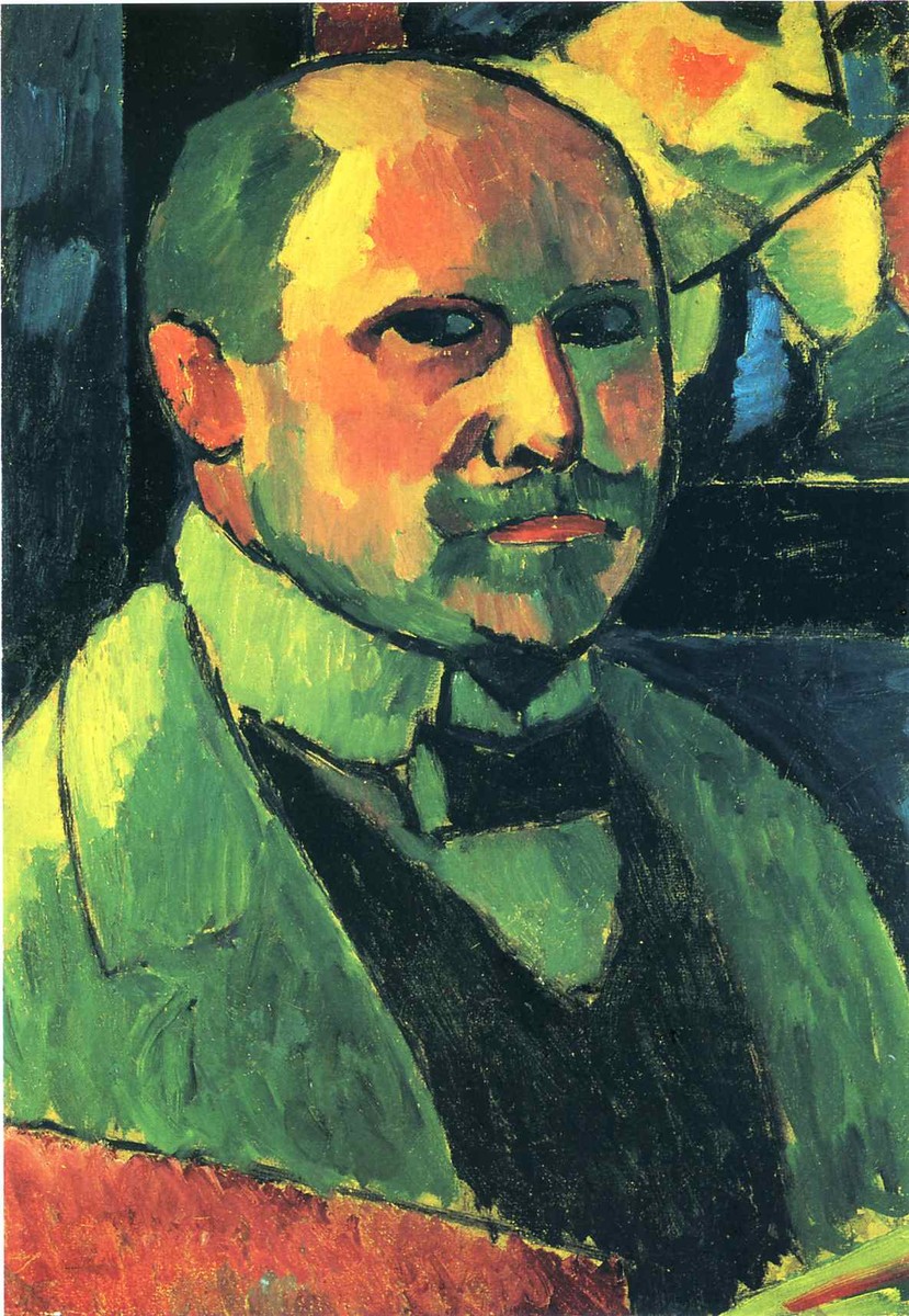 Self-portrait by Alexej von Jawlensky