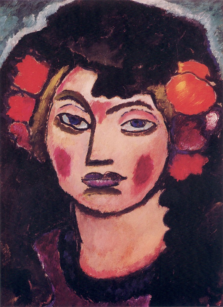 Spanish Girl by Alexej von Jawlensky