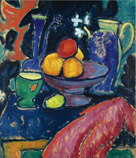 Still-life with jug by Alexej von Jawlensky