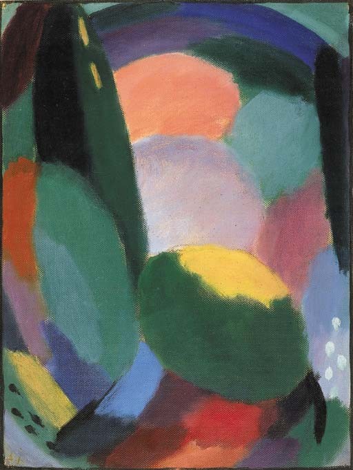 Variation: Glorreicher Abend - Sommersegen II by Alexej von Jawlensky