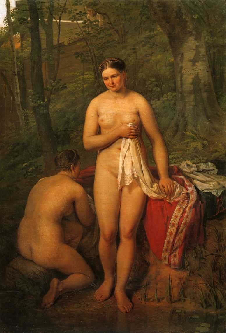Bathers by Alexey Venetsianov