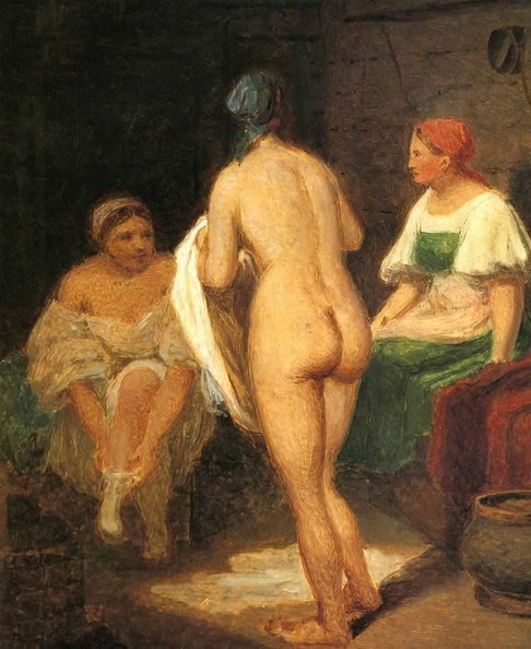 Bathers by Alexey Venetsianov