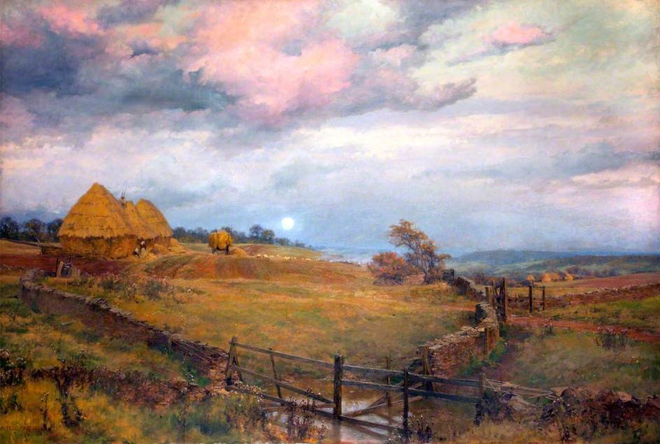 On the Cotswolds by Alfred Parsons
