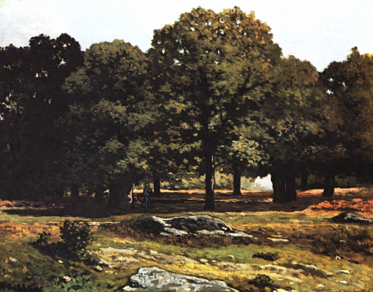 Chestnut Avenue in La Celle Saint Cloud by Alfred Sisley