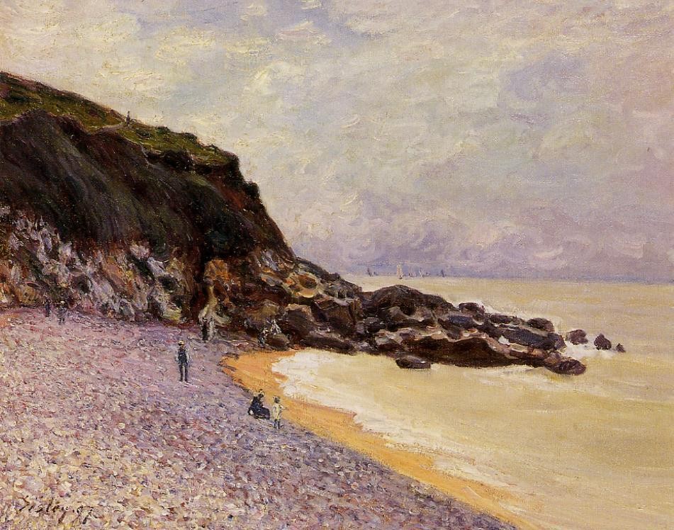 Lady s Cove before the Storm (Hastings) by Alfred Sisley