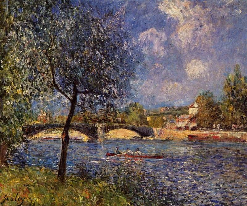 Rowers by Alfred Sisley