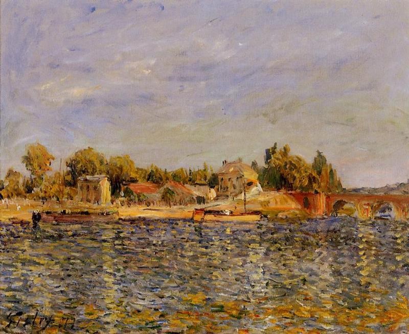 Sevres Bridge by Alfred Sisley