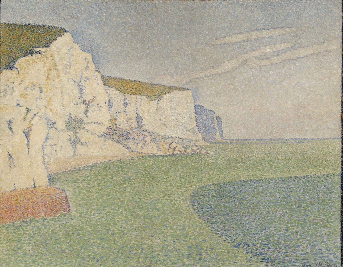 The Cliffs of Dover; The Cliffs at South Foreland by Alfred William Finch