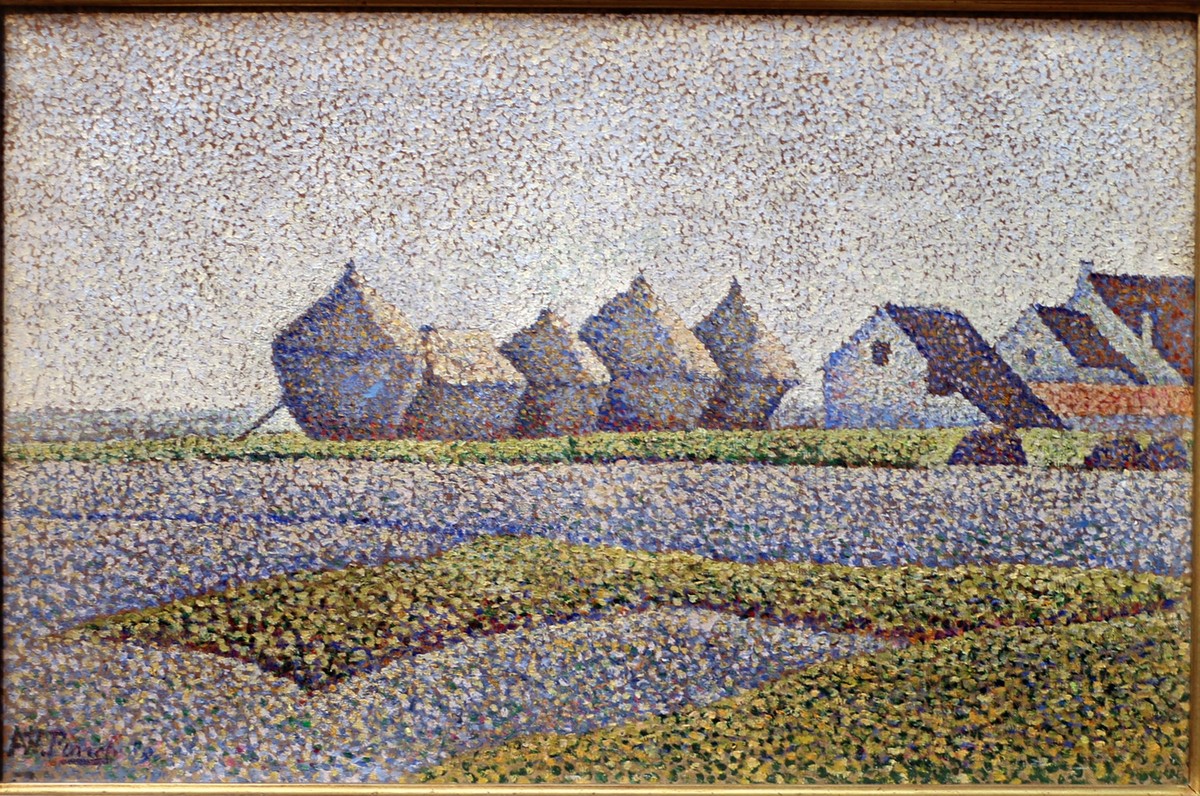 The Haystacks by Alfred William Finch