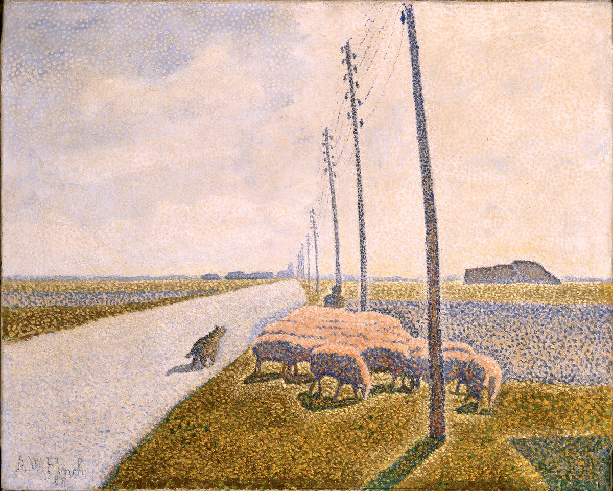 The Road to Nieuport by Alfred William Finch