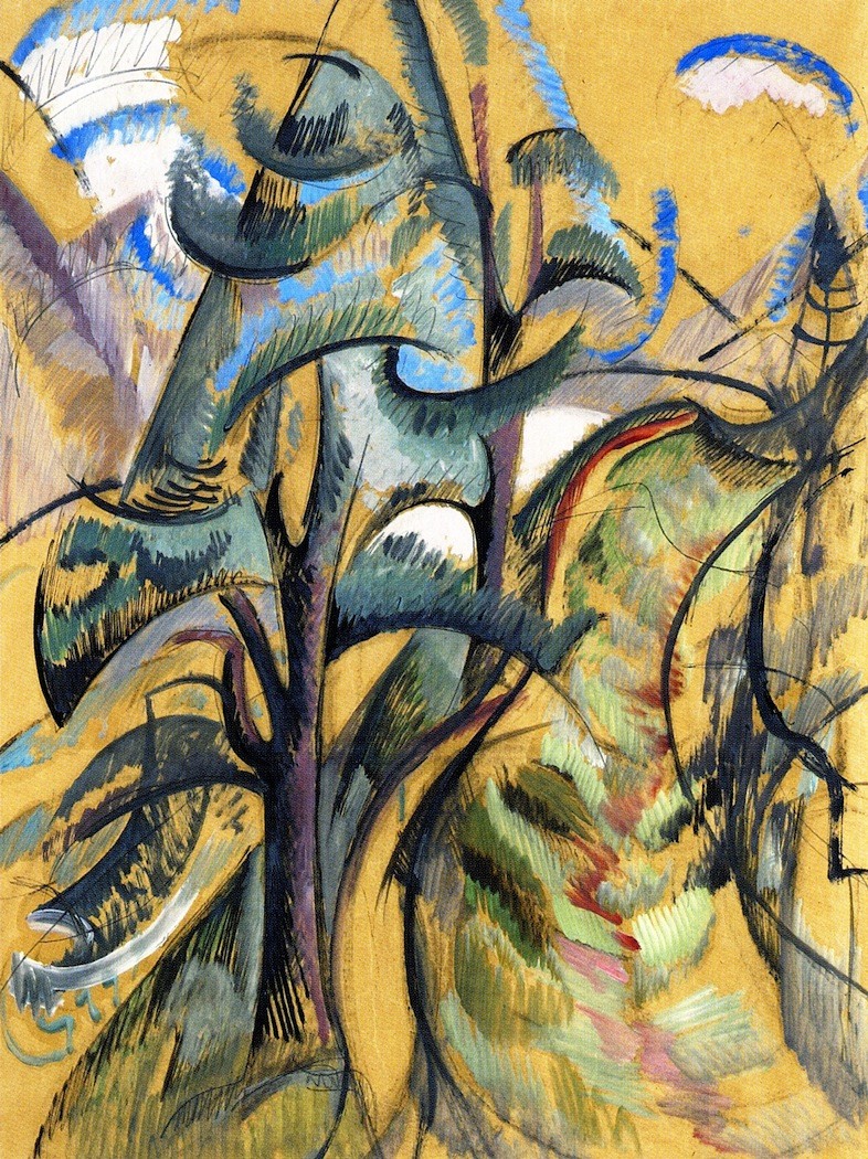 Beyond the Radiant Valley (Reiderfurka) by Alice Bailly