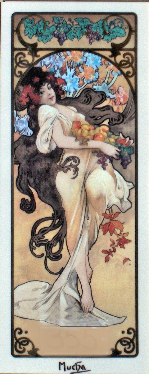 Amethyst by Alphonse Mucha