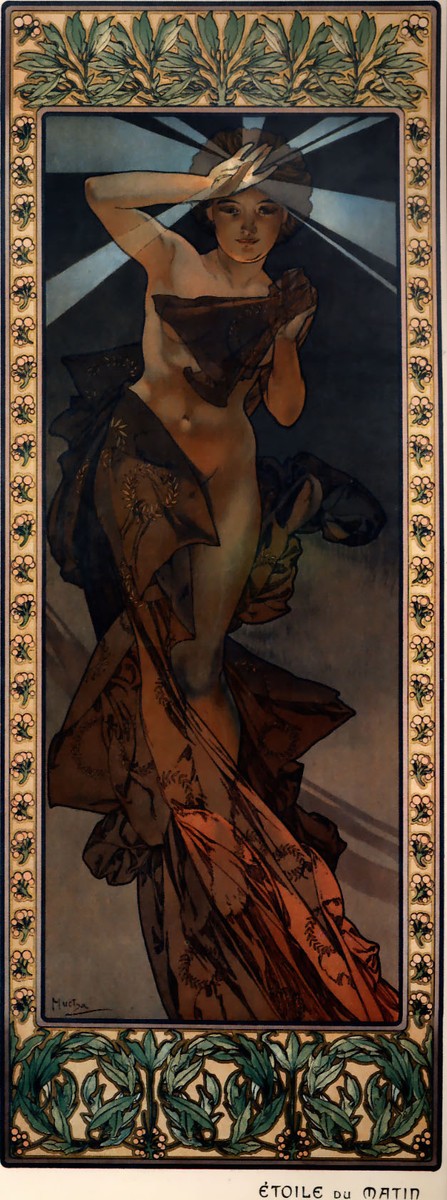 Morning Star by Alphonse Mucha