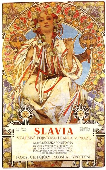 Slavia by Alphonse Mucha