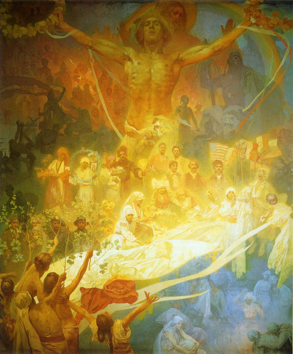 The Apotheosis of the Slavs by Alphonse Mucha