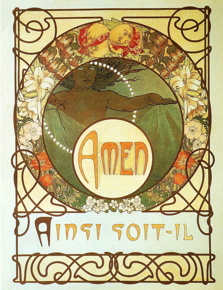 The Pater by Alphonse Mucha