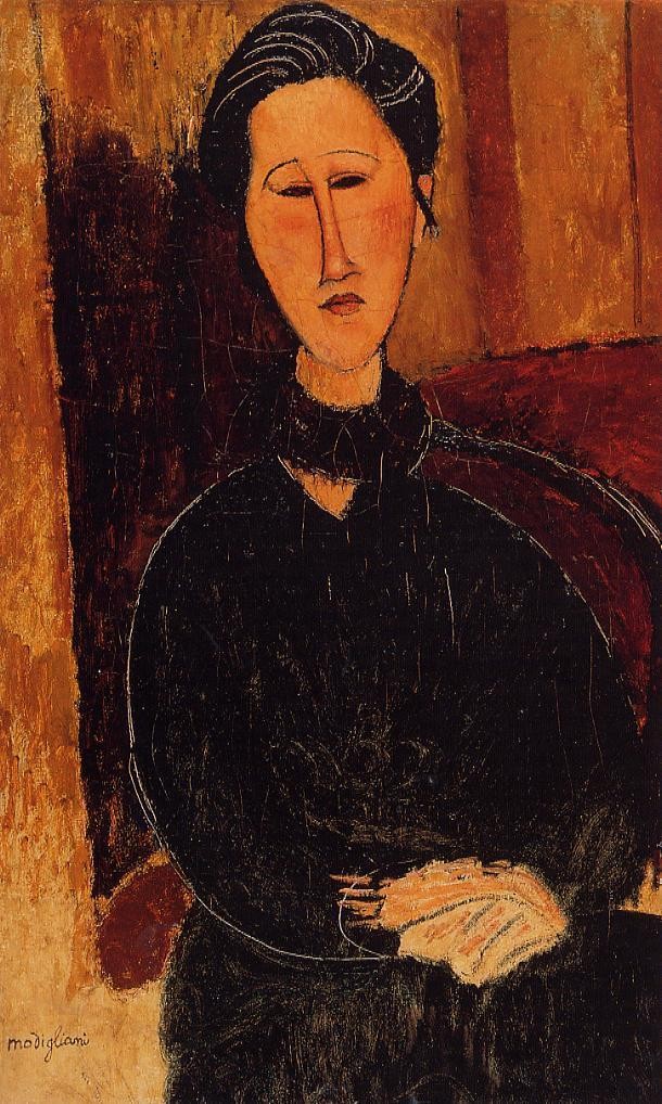 Anna (Hanka) Zabrowska by Amedeo Modigliani
