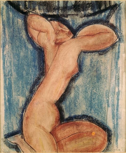 Caryatid by Amedeo Modigliani