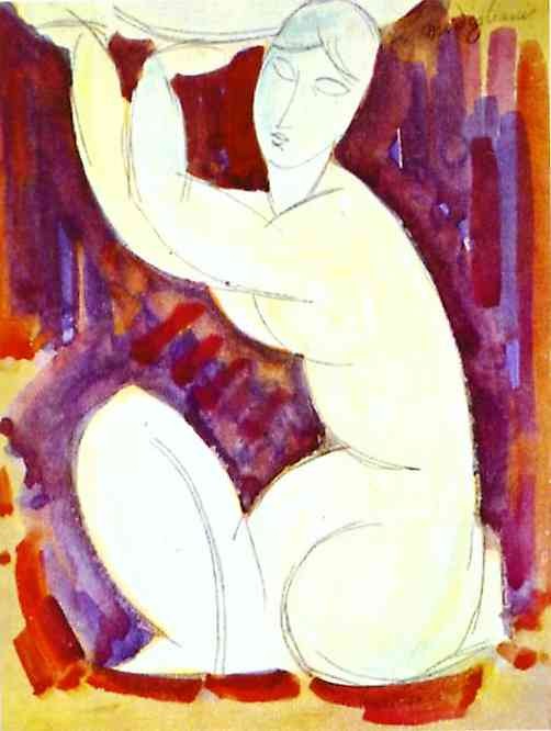 Caryatid by Amedeo Modigliani
