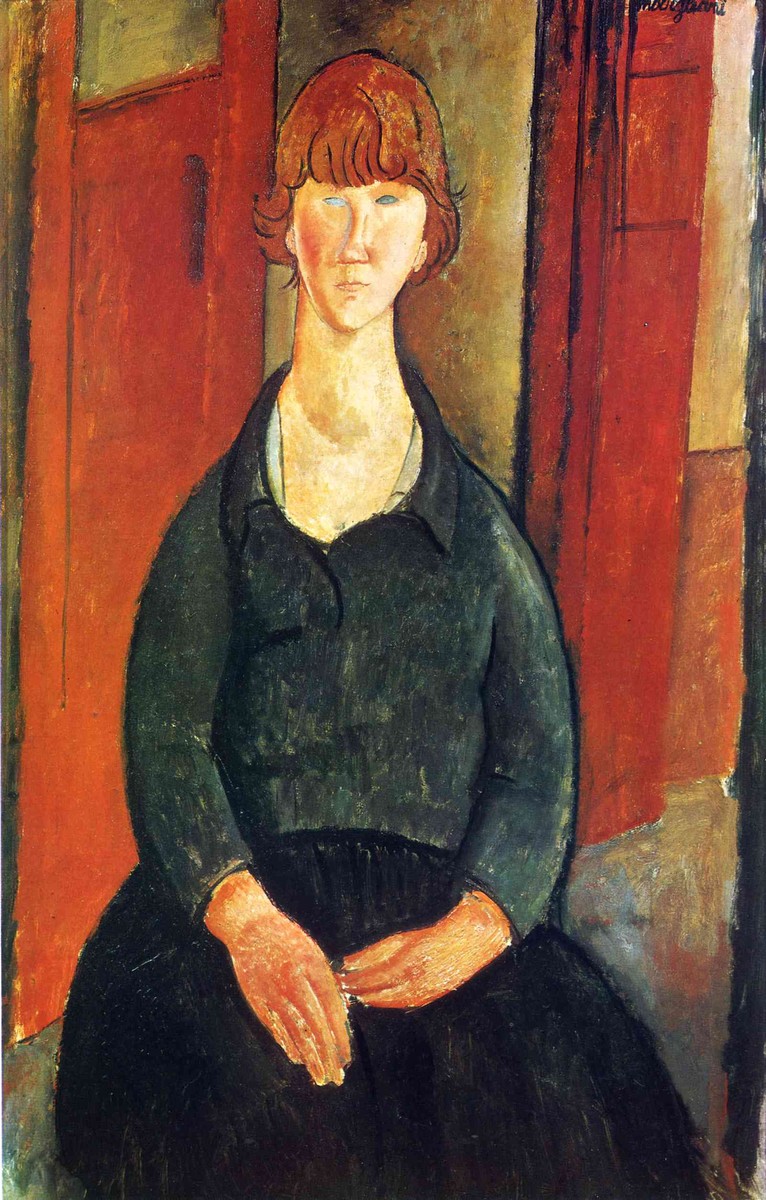 Flower vendor by Amedeo Modigliani