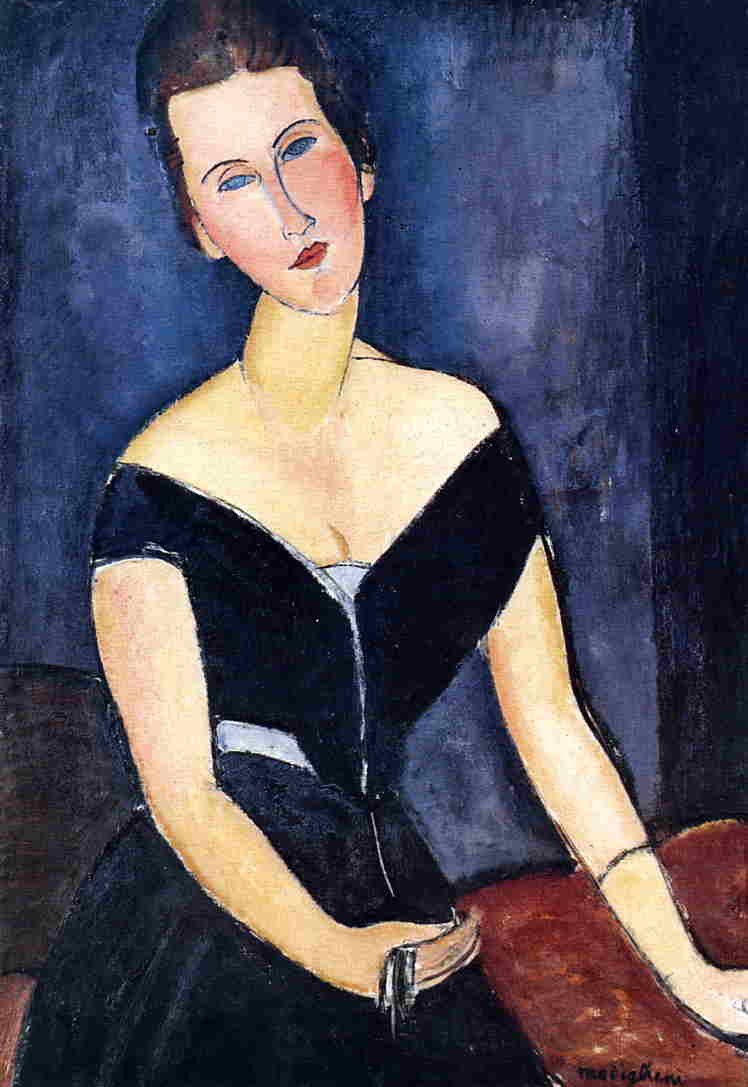 Madame Georges van Muyden by Amedeo Modigliani