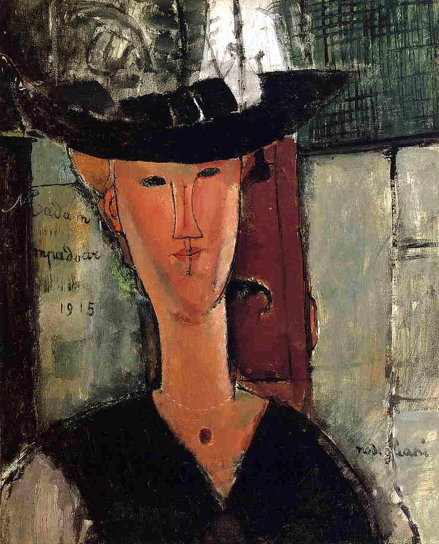 Madame Pompadour by Amedeo Modigliani